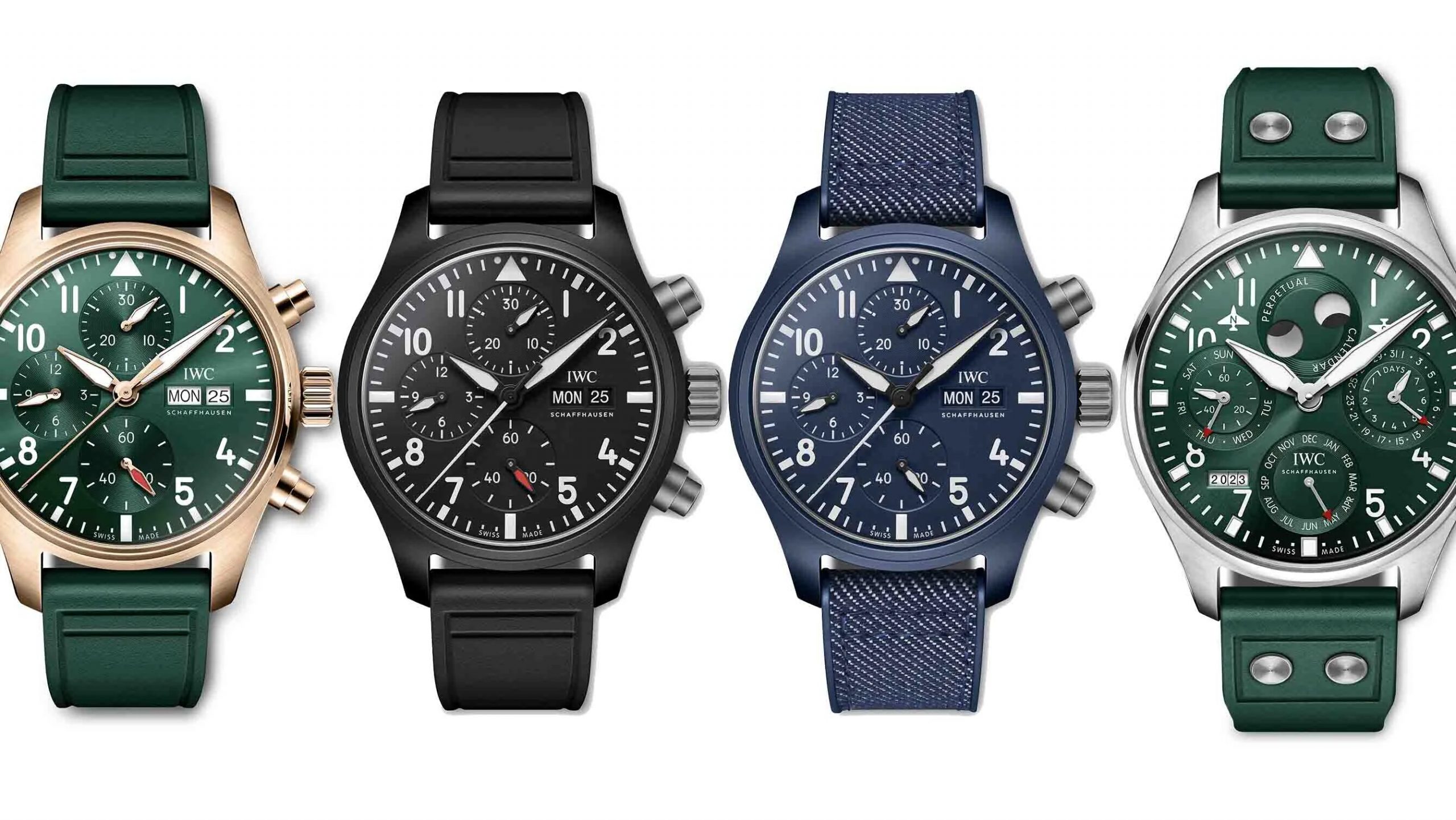 UK AAA Replica IWC’s Pilot’s Watch line-up gets four new additions