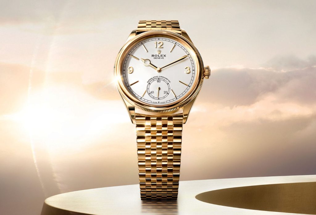 The AAA+ Replica Rolex 1908 Perpetual Watches UK On New Settimo Bracelets in Yellow Gold